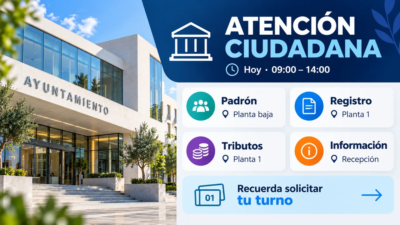 Ejemplo de campaña de cartelería digital para administraciones públicas