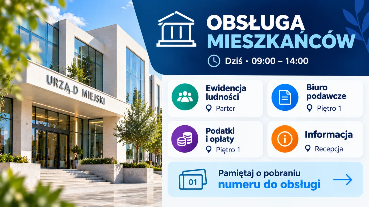 Przykład kampanii digital signage dla administracji publicznej