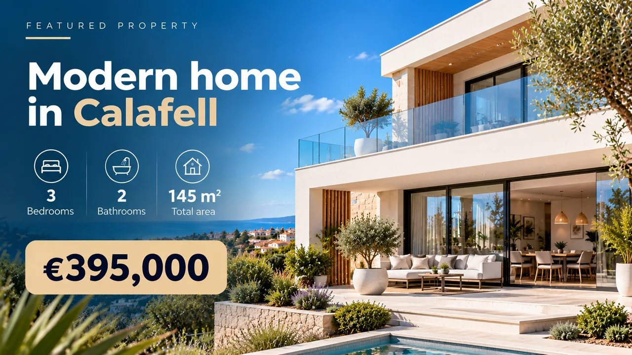 Digital signage campaign example for real estate agencies