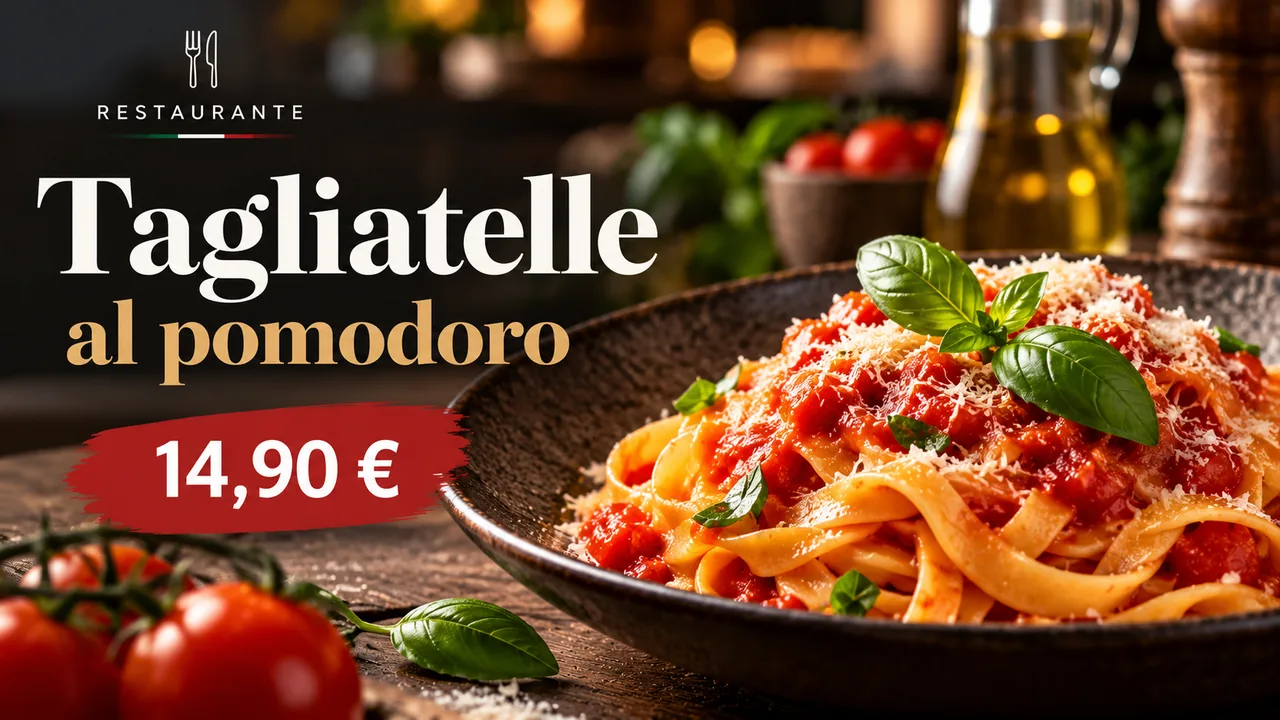 Ejemplo de campaña de cartelería digital para restaurantes