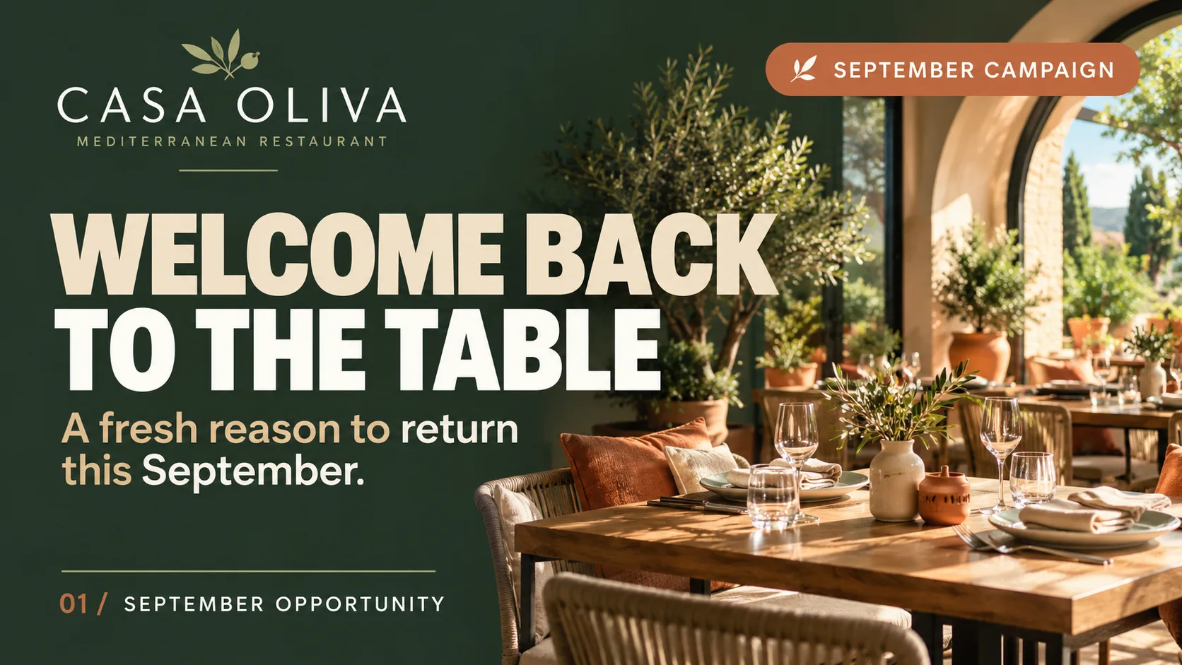 Restaurantmarketing im September: So gewinnen Sie Gäste zurück und kurbeln Ihren Umsatz an
